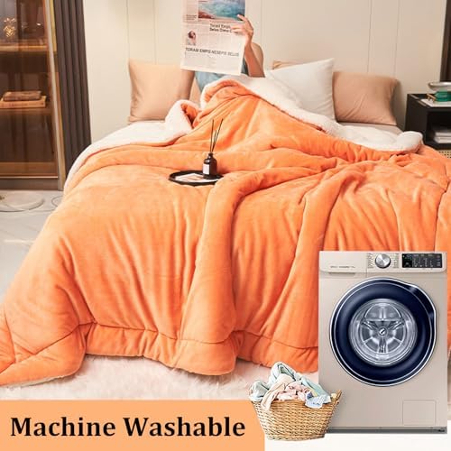 Sherpa Fleece Blanket,Blanket Flannel Throw Super Soft Fuzzy Plush