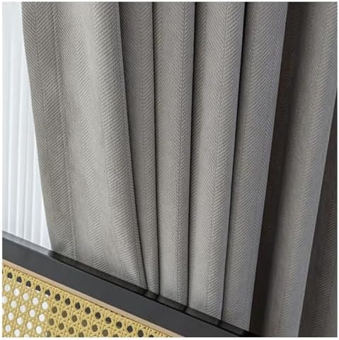 Living Room Curtains 63 Inch Length 2 Panels, Farmhouse Curtains Room