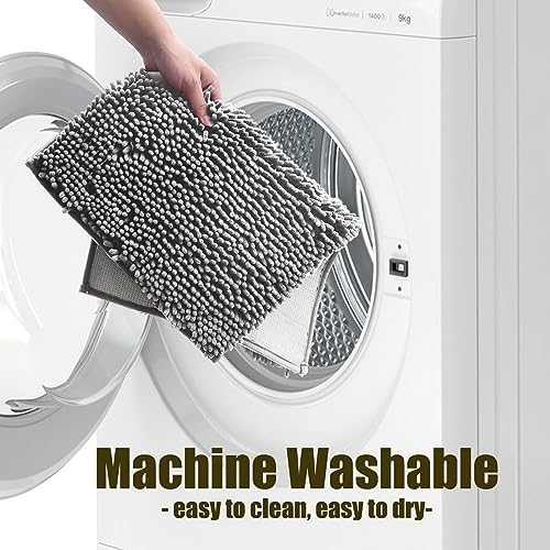 Bathroom Rug Set Bath Mats, 2 Piece Bath Mats for Bathroom Non Slip