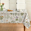 Horaldaily Spring Tablecloth 60 x 60 Inch Square Watercolor