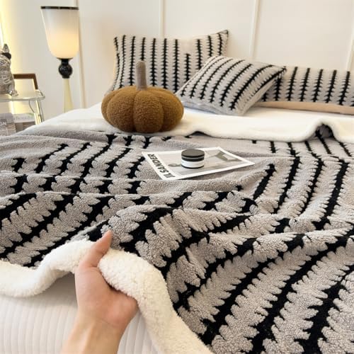 Blanket Fleece Throw Blanket for Couch, Flannel Cozy Thick Warm Soft
