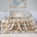 Home Fashion Heavyweight Super Soft Luxury Faux Fur Oversized Throw