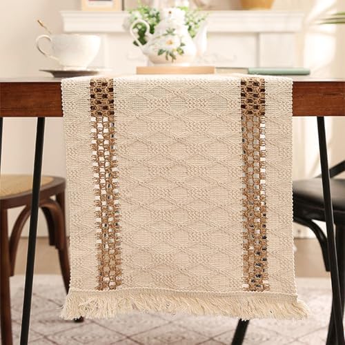 Niviy Boho Table Runners 36 Inches Long Summer Macrame Small Table