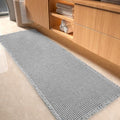 tchdio Waffle Bath Mat-Runner Rug, Super Absorbent Non Slip Bath Mats