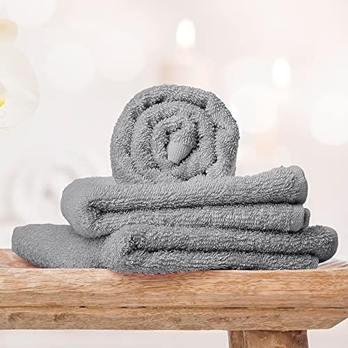Yoofoss Luxury Washcloths Towel Set 10 Pack Baby Wash Cloth for