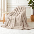 Wemore Sherpa Fleece Weighted Blanket for Adults, 48" x 72" 15 lbs
