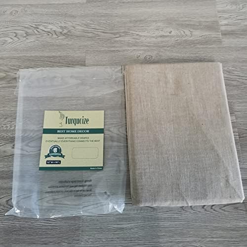 Turquoize Linen Sheer Curtains Natural Linen Semi Sheer Curtains White