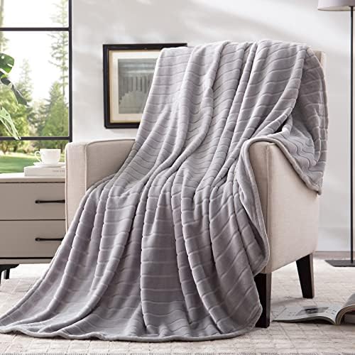 Bertte Plush Throw Blanket Super Soft Fuzzy Warm Blanket | 330 GSM