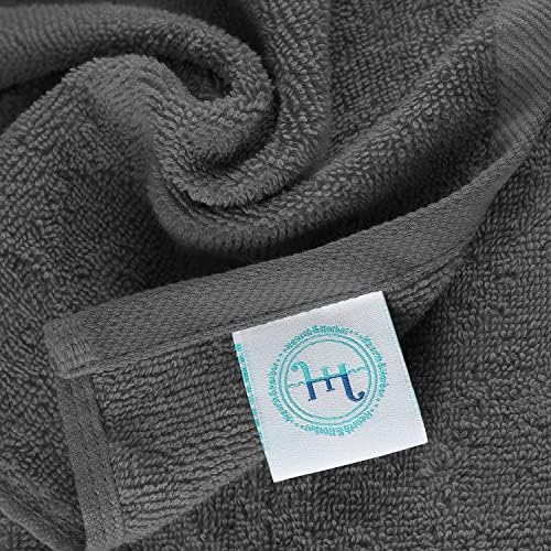 Hearth & Harbor Washcloths 12 Pack - 100% Cotton Washcloth for Body