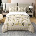 Erosebridal Butterfly 100% Cotton Bedding Set Queen Bohemian Floral