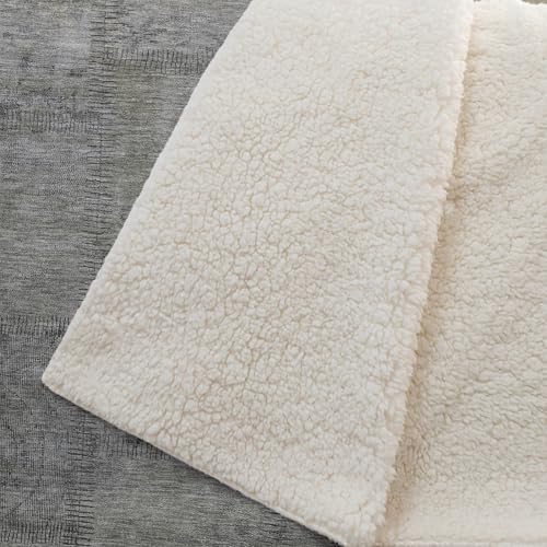 Addison Rugs ASB685 Taupe 50" x 70" Oversized Sherpa Throw Blanket