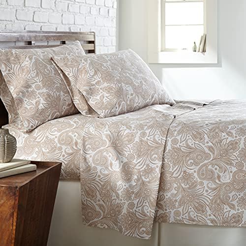 Paisley Sheets Full Size 15 Inch Deep Pocket 4 Piece Boho Set