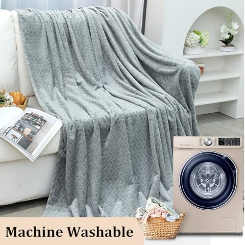 Super Soft Flannel Fleece Throw Blanket,Fluffy Cozy Throw Blankets