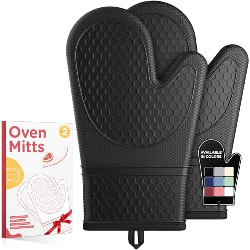 Kitsure Silicone Oven Mitts, Kitchen Gadgets, Apartment Essentials