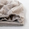 Simple&Opulence 100% Linen Fitted Sheet Cal King, 14 Inch Deep Pocket