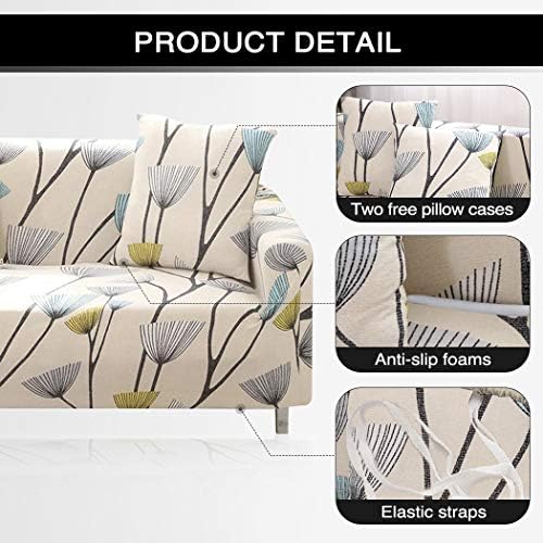 Lamberia Printed Sofa Cover Stretch Couch Cover Sofa Slipcovers for