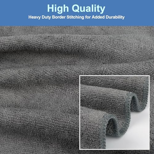 UNIMADE 24 Pack Gym Towels Set - Highly Absorbent Microfiber Salon