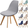 Fuloon Mid Century Modern Dining Chair Covers, Stretchable Armless