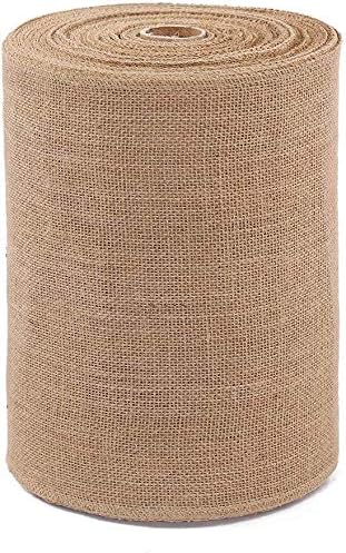 Burlap Table Runner 12 Inch by 50 Yards Natural Jute Hessian Burlap