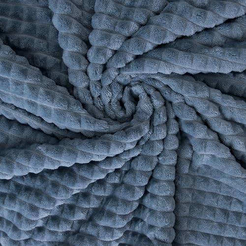 Flannel Fleece Throw Blanket,Super Cozy Warm Decorative