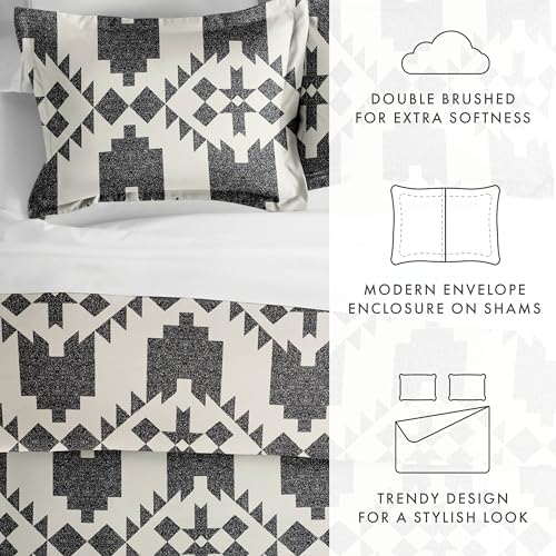 Merit Linens Patterned Soft Duvet Cover Bed Set - Bohemian Patterns