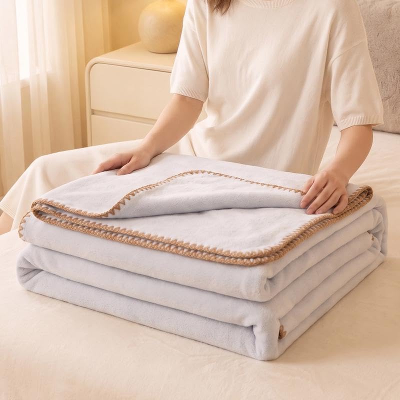 Fleece Throw Blankets, Lightweight Warm Soft Cozy, Fleece Blanket