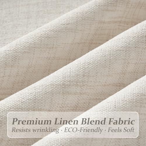 Birch Extra Long 120 Inch High Ceiling Curtains for Sliding Glass