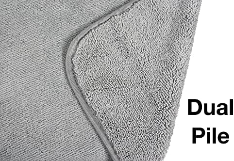 Eurow Microfiber Washcloths, Ultra Soft, Super Absorbent, Fast Drying