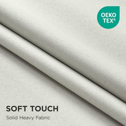 Joydeco Blackout Curtain 108 Inches Long - 100% Blackout Living Room