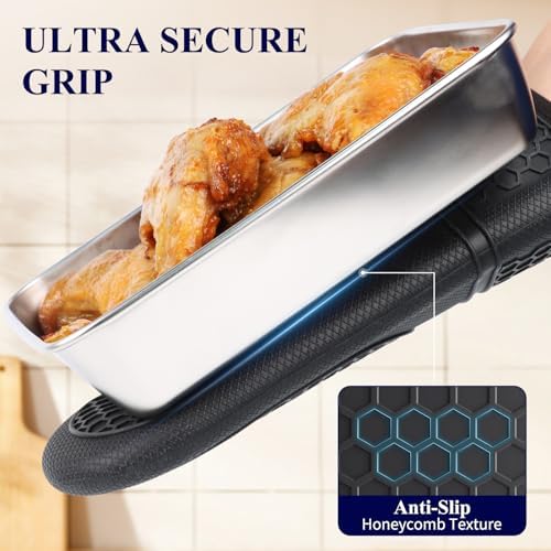 Kitsure Silicone Oven Mitts, Kitchen Gadgets, Apartment Essentials