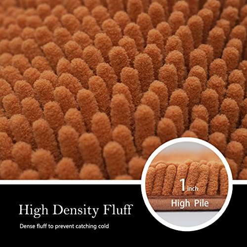 Bathroom Rugs Chenille Bath mat 3 Piece Set, Super Absorbent, Strong