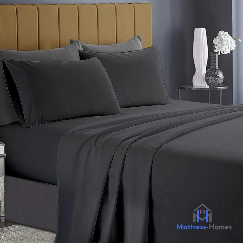 Mattress-Homes King Sheet Set 4 Piece – Ultra Soft Cooling Breathable