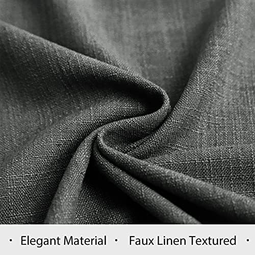 Macochico Blackout Pinch Pleat Drapes for Bedroom Thermal Insulated