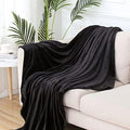 Faux Fur Throw Blanket,80" X 60" Cozy Soft Fleece Fluffy Brown Throw