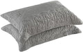 BOSOWOS Pillow Shams Queen Size Set of 2, Ultra Soft Breathable