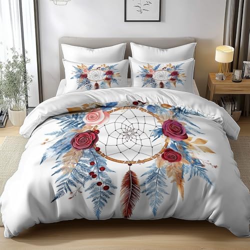 Duvet Cover Twin Size, Reversible King Duvet Cover Set with