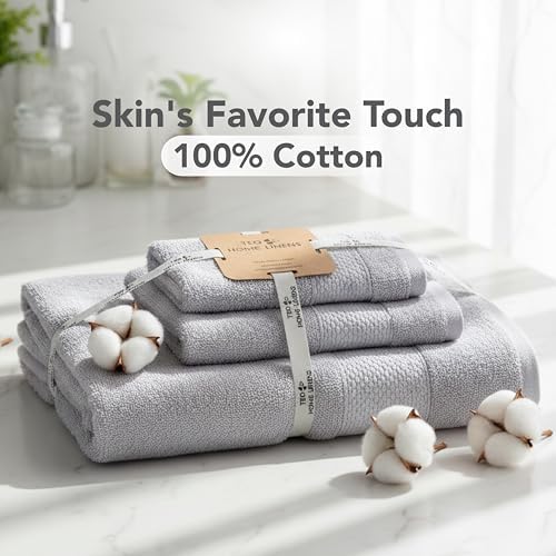 ASSOS Elegant Bathroom Decor Set: Includes Face Towels - Perfect