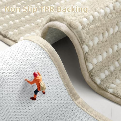 Bathroom Rugs 32'' x 20'', Extra Soft & Super Absorbent Bath Rugs Mat