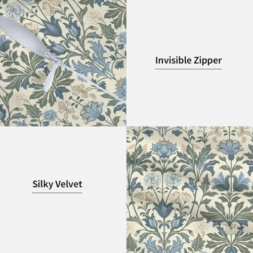 Famame Decorative Pillow Covers Set of 2 Vintage Traditional Floral