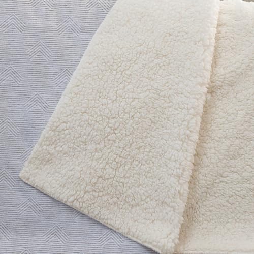 Addison Rugs ASB910 Taupe 50" x 70" Oversized Sherpa Throw Blanket