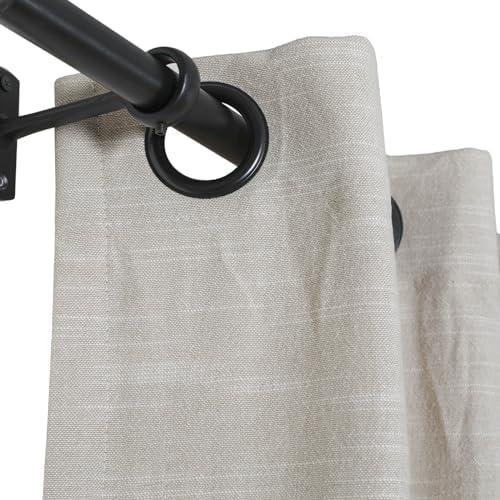 Drapifytex Oatmeal 100”Wx108”L Thermal Insulated Blackout Horizontal