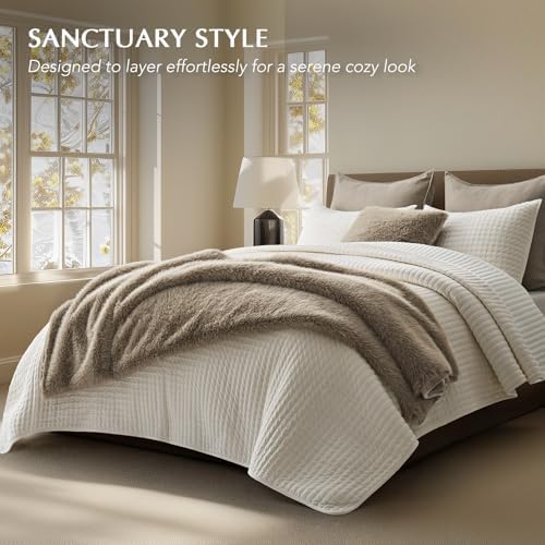 EVERGRACEHOME Luxury Faux Fur Throw Blanket, 50"x60", Natural Mink