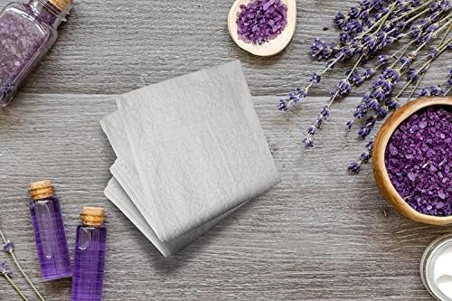 Basic Hand Towels 16x26 Inches – Pack of 12 – White Color – Soft and