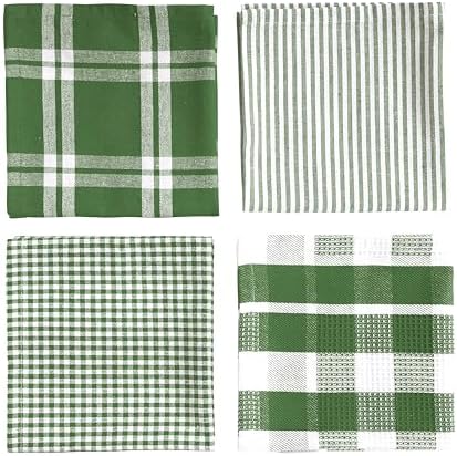LANE LINEN 100% Cotton Kitchen Dish Cloths, Ultra Soft Absorbent Quick