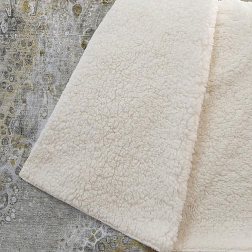 Addison Rugs ASB588 Taupe 50" x 70" Oversized Sherpa Throw Blanket