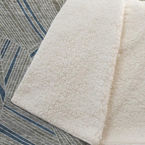 Addison Rugs ASB915 Taupe 50" x 70" Oversized Sherpa Throw Blanket
