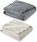 Bedsure Fleece Bed Blankets Queen Size Soft Lightweight Plush Fuzzy