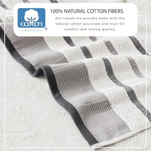 Great Bay Home Decorative Oversized Bath Sheet Set - Cotton 2 Pack