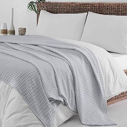 Cotton Waffle Blanket Queen Size (90x90)- Cotton Blanket Queen Size