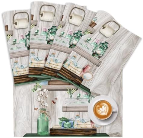 Placemats Set of 8 Farmhouse Place Mats for Dining Table Country